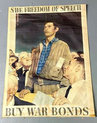 Wwii 1943 War Bond Poster