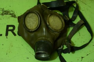 Ww2 Wwii German Military Army Gas Mask Marked Drager