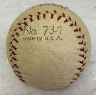 Very Rare Vintage Antique C.  1920 ' s 1930 ' s Worth Faultless No.  73 - 1 Baseball 2
