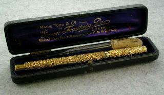 The Swan Pen By Mabie Todd & Bard York