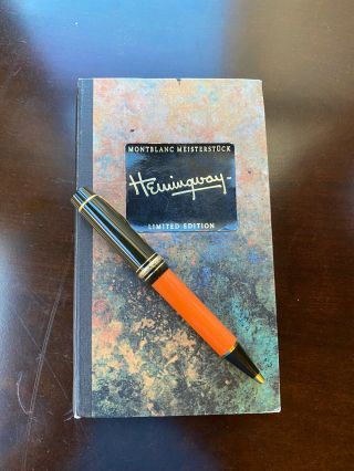 Montblanc Hemingway Writers Limited Edition Ballpoint Pen 1992