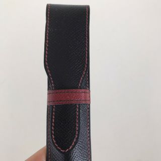 Hermes Chèvre Leather Pen Case Holder