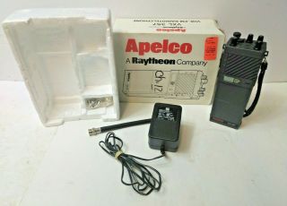 Vintage Apelco Vxl - 357 Marine Transceiver Handheld By Raytheon Read