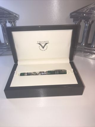 Visconti Limited Edition Homo Sapiens Green Resin Demonstrator Fountain Pen