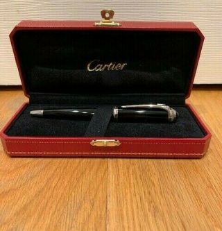 Cartier Ballpoint Pen Roadster De Cartier Black St240000 - Authentic
