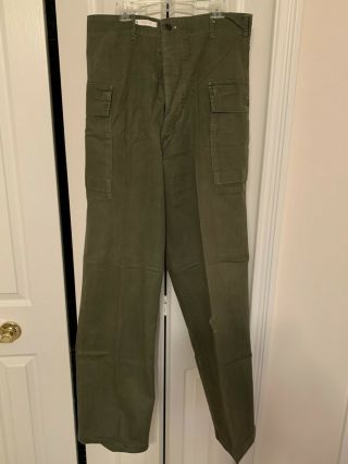 World War Ii Ww2 Us Army Hbt 13 Star Herringbone Uniform Trousers Pants,  Id’d