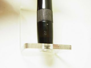 No 20 MONTBLANC Hard Rubber Safety Fountain Pen 18ct Flexy OM nib SERVICED 5