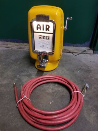 Restored Eco Model 97 Air Meter With Wall Mount