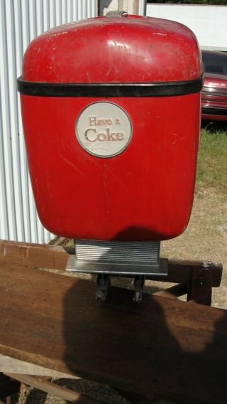 1955 Coca Cola Boat Outboard Motor Soda Fountain Dispenser 2