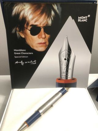 Montblanc Great Characters Andy Warhol Ballpoint Pen Special Edition 112718