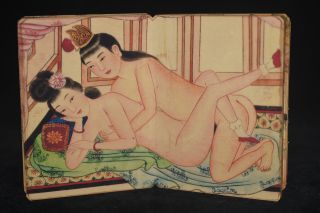 ancient painting shunga artistic erotic viusal painting book K12 2