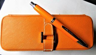 2007 Pilot Vanishing Point Fountain Pen - Orange Limited Edition Capless L8k B Nib