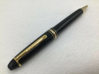 Montblanc Meisterstuck Legrand Ballpoint Pen Black W/ Gold Trim 161 10456