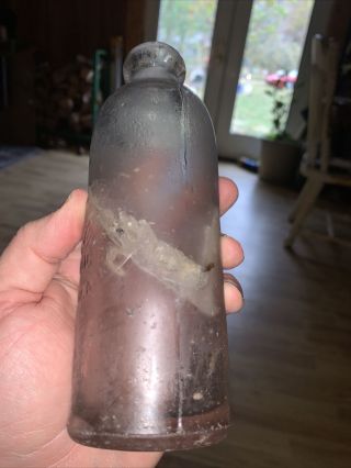 Coca - Cola Hutchinson Bottle From Jasper,  Alabama.  Repaired Bottle Addition 6