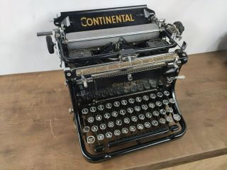 Typewriter Continental Standard 465.  818 From 1932 - No Risk With