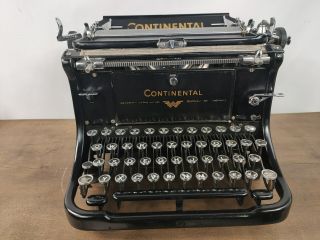 TYPEWRITER CONTINENTAL STANDARD 465.  818 FROM 1932 - NO RISK WITH 3