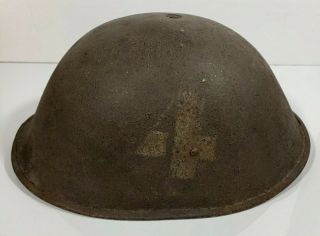 British Mark 3 Steel Helmet 1945 Dated