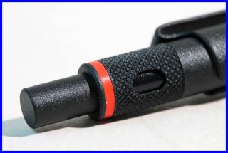 Rotring 600 Ks Ballpoint Pen Black Knurrled Grip German Product Adjust.  Ink View