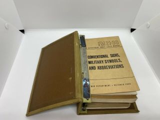 Five War Department Wwii Basic Field Manuals 1940s Machine Gun,  Scouting,  Snip