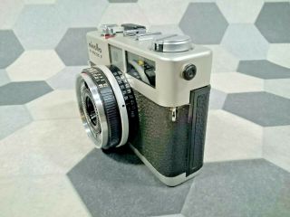 Minolta Hi Matic F 35mm Film Camera f/2.  7 Vintage 38mm 3