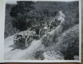 Wwii Photo - Chinese Howitzer Burma Road On Way To Fighting At Lung Ling Yunnan