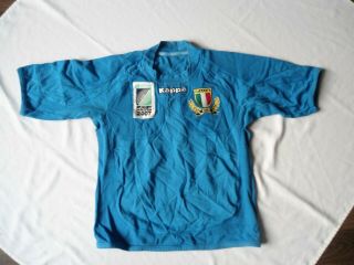 Vintage Italy Italia Kappa 2007 Rugby World Cup Jersey Med