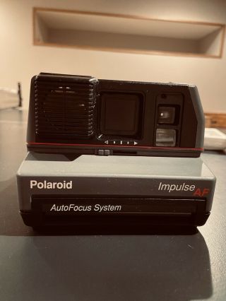 VINTAGE Polaroid Impulse AF Instant Camera 600 w/ Box 2