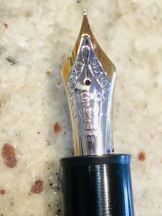 MONTBLANC MEISTERSTUCK 149 14K Gold 4810 F Nib Piston Fountain Pen 3