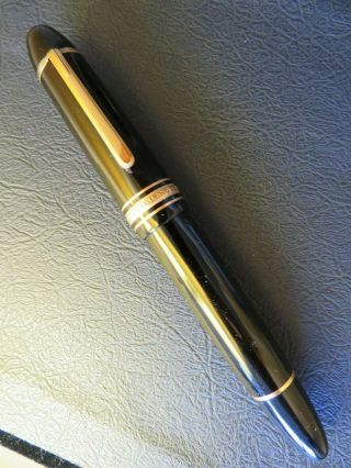 Montblanc Meisterstuck 149 14c Gold 4810 M Nib Piston Fountain Pen