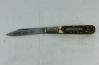 Vintage Schrade Limited Edition “mac Tools” Big Barlow Knife (1938 - 1985)