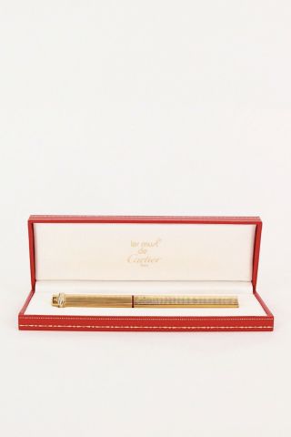 Vintage Les Must De Cartier Vendome Trinity Ballpoint Pen