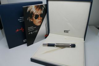 Montblanc Great Characters Andy Warhol Rollerball Special Edition