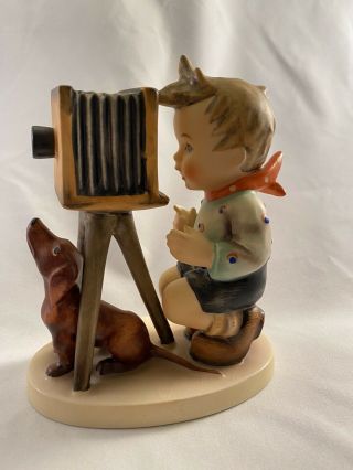 Vintage Hummel Goebel Figurine 178 The Photographer Boy With Camera