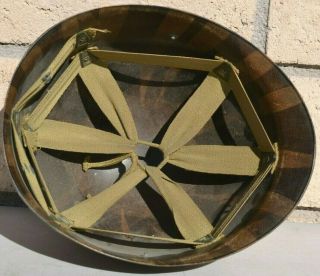 Us Army Ww 2 M1 Helmet Liner Westinghouse Company Early Green Painted A Washers
