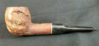 Vintage Antique Imported Briar Hand Carved Wood Smoking Tobacco Pipe 7