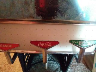 Vtg 1950s Coca Cola Dole Director Dispenser D500C.  Lghts/compressor do work 4