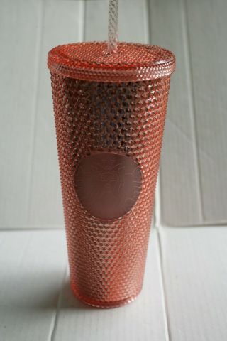 Starbucks 2019 Limited Edition Rose Gold Studded Cup/tumbler Venti