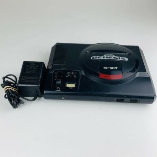 Vintage Sega Genesis Model 1601 Console With Power Cord -