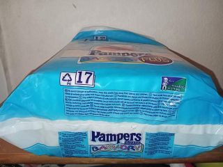 Vintage pampers boy baby dry maxi plus 8 - 19 kg17 plastic diapers 5