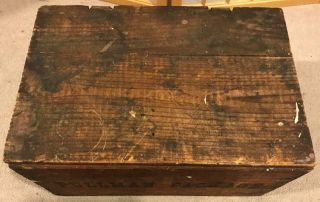 Vintage Coca Cola Wooden Crate from Pullman Package - Hinged Lid 5