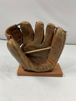 Macgregor Richie Ashburn G100 Vintage Baseball Glove Mitt Good Cond