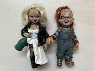 Vintage Pair Chucky,  Tiffany Bride Of Chucky Figures Doll Toys Childs Play