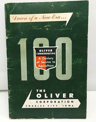 1948 Oliver Corporation 100th Anniversary Advertising Booklet