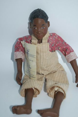 1991 Daddy Long Legs African American Choo Choo Karen Germany 11 " Doll Dl10t