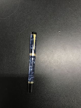 Parker Duofold Centennial Mk1 Blue Marble Fountain Pen