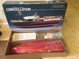 Lindberg Chris Craft Constellation Complete Model Boat Kit