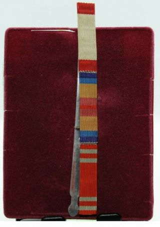 Ribbon Bar Rising Sun,  Chinese Incident Service,  Japanese Red Cross Society A35