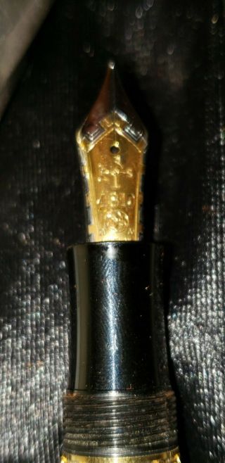 Montblanc Karl The Great Patron Of Art 1888/4810 Year 2000 M Fountain Pen 925 5