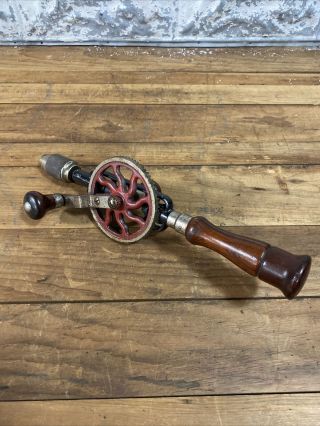 Vintage Miller Falls No.  2 - A Hand Crank Drill Egg Beater Style Usa