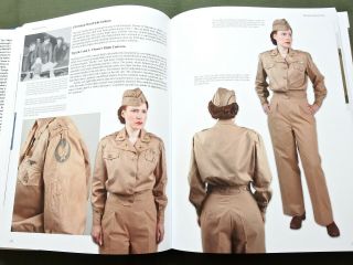 Signed " Women For Victory Vol.  1 " Us Ww2 Flight Nurse Jacket Cap Reference Book